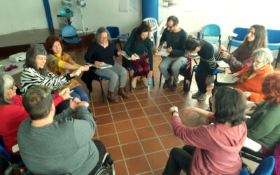Aquest dissabte 27 de Gener La Utòpica va facilitar una formació de cures col·lectives i facilitació de grups a Eivissa. 